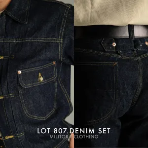 1940s Vintage Style Denim Jacket