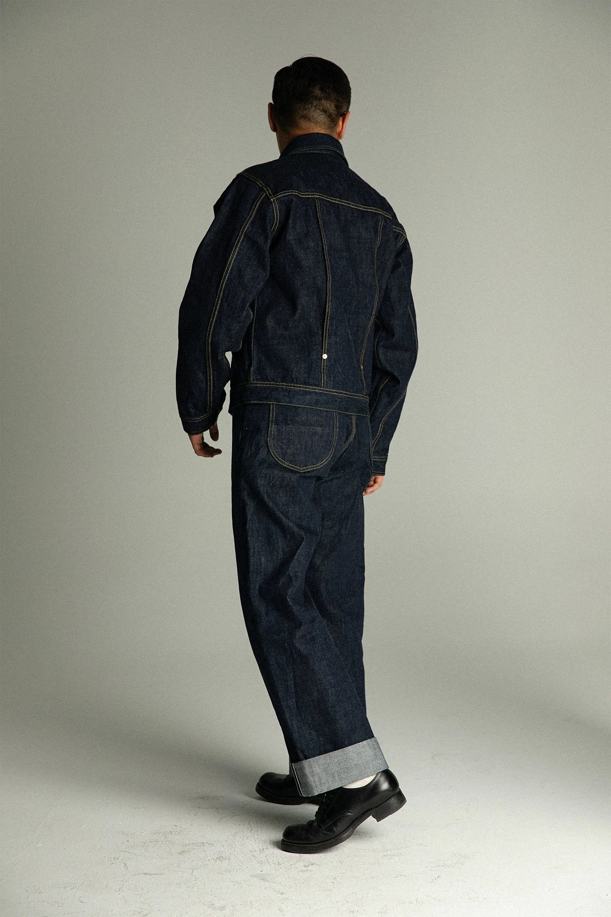 1940s Vintage Style Denim Jacket