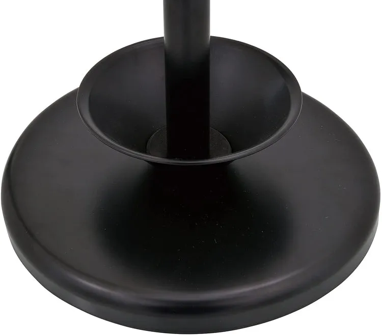 6-Hook Wood Grain and Black Metal Entryway Freestanding Coat Rack Stand Tree with Umbrella Holder