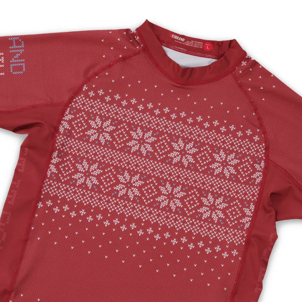 93brand "Cozy Sweater" Men's Rash Guard