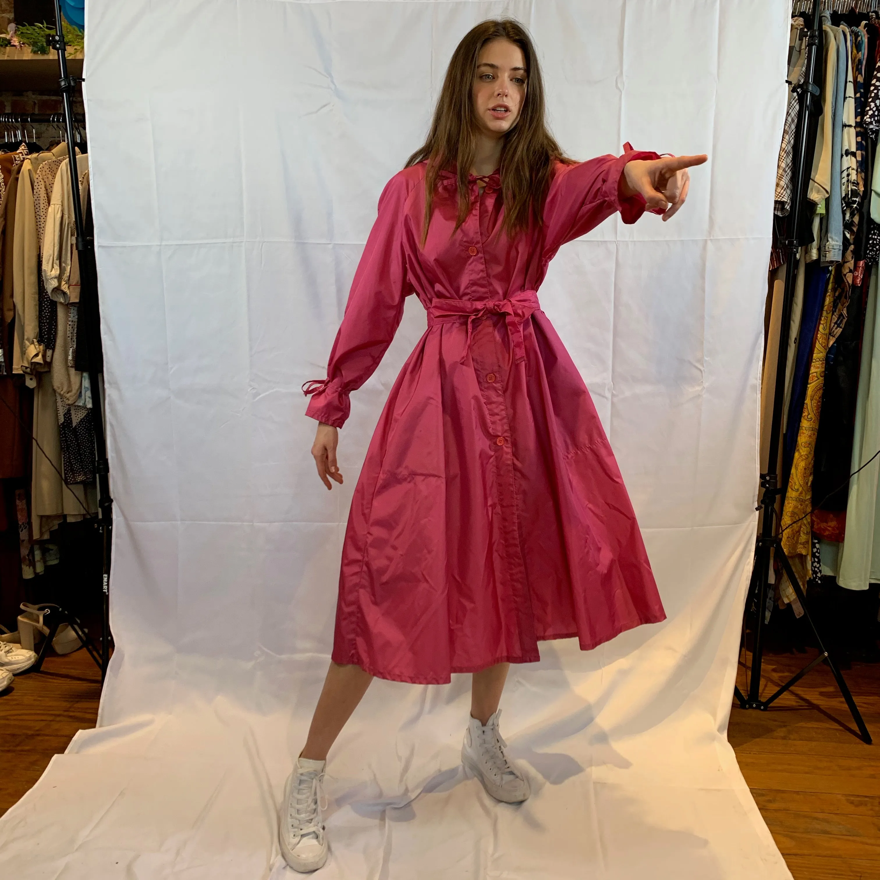 All purpose outerwear pink