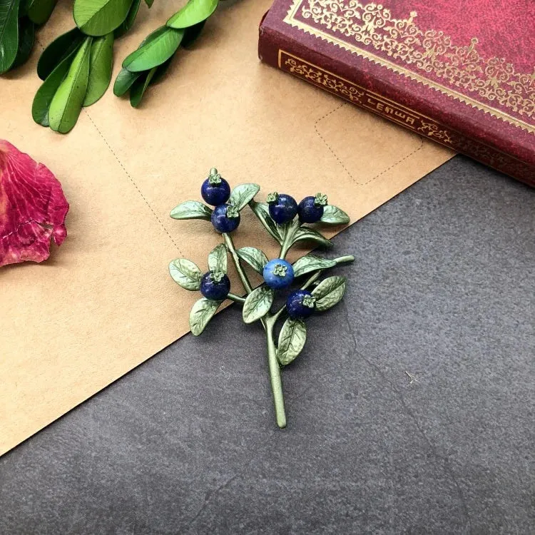 Babar Leather Brooch Pin