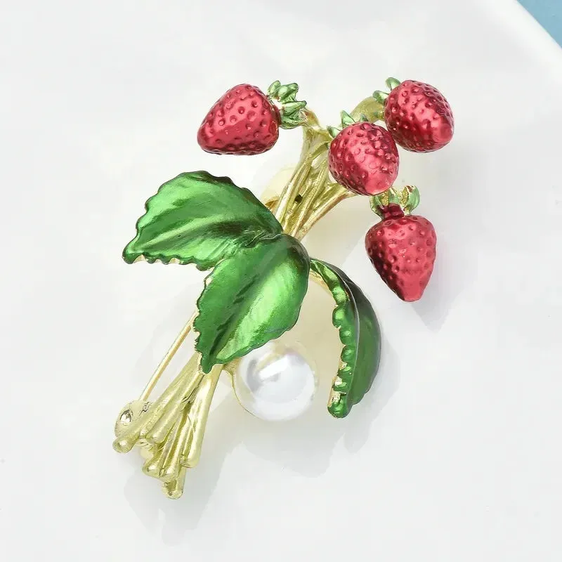 Babar Leather Brooch Pin