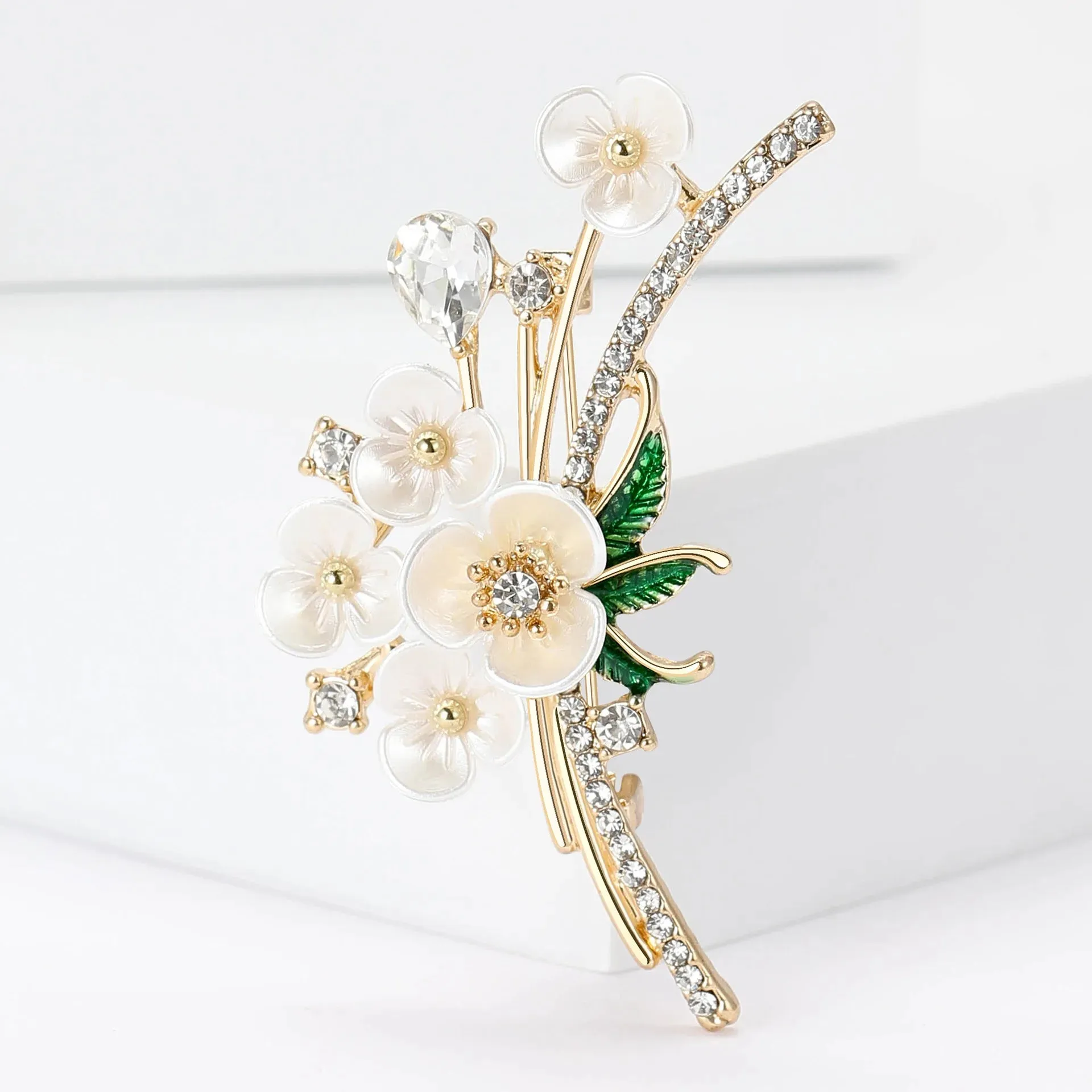 Babar Leather Brooch Pin