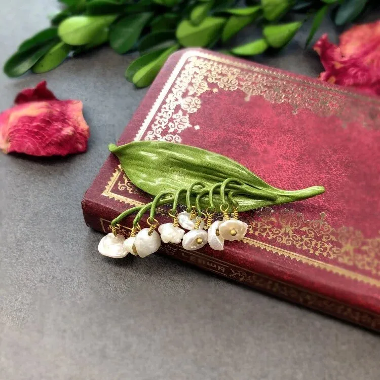 Babar Leather Brooch Pin