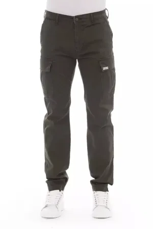 Baldinini Trend Chic Army Cargo Trousers for Men