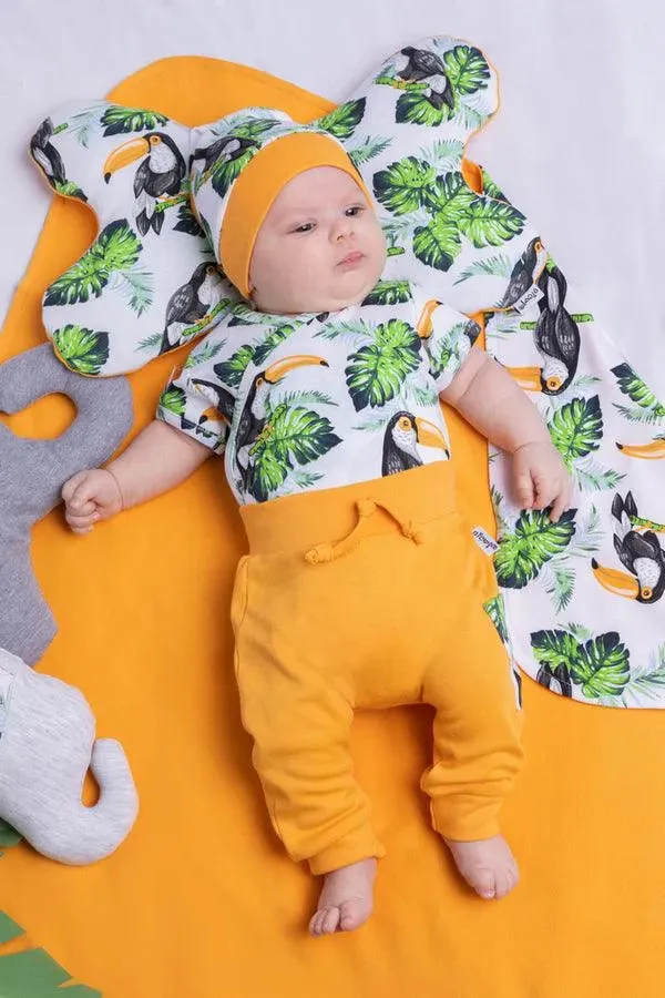 Bamar Nicol Cotton trousers boy orange TUKAN