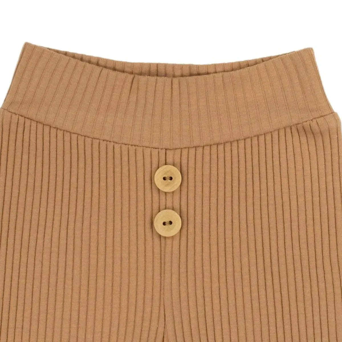 Bamar Nicol Ribbed pants boys caramel MIKI