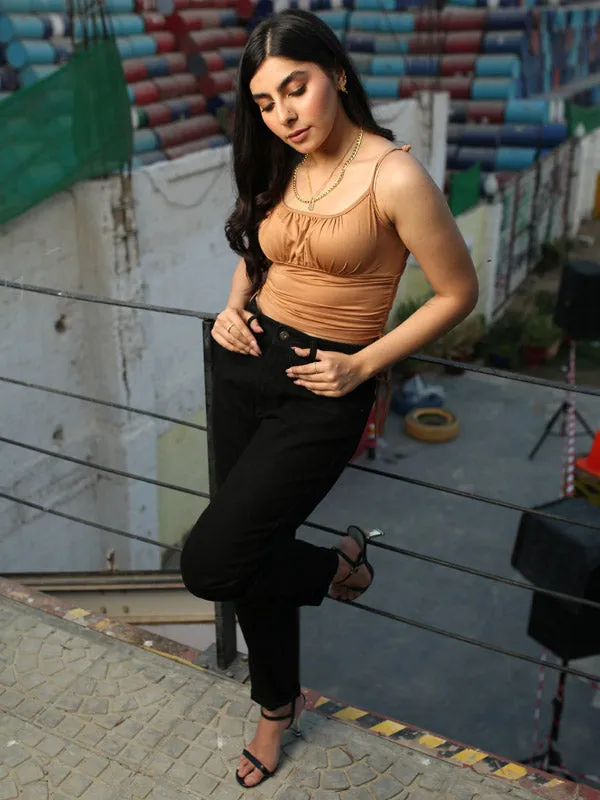 Black Mom Jeans