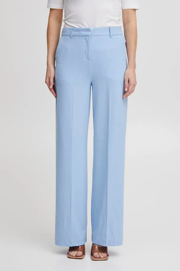 Byoung Bydanta Wide Leg Pants Bluebell