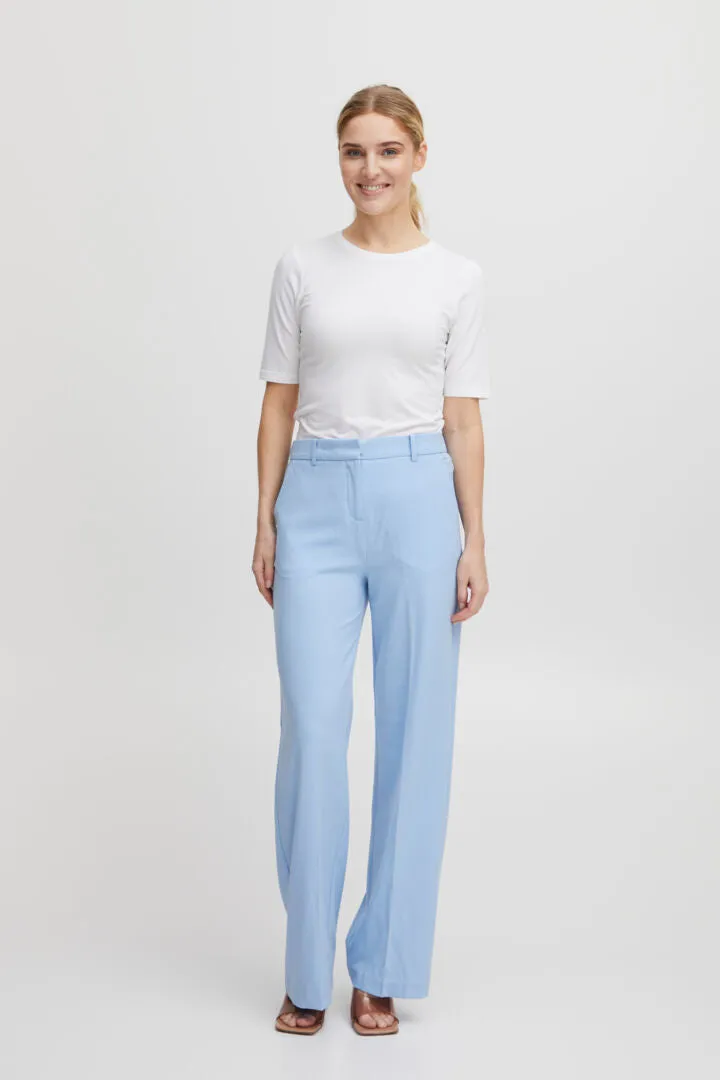 Byoung Bydanta Wide Leg Pants Bluebell
