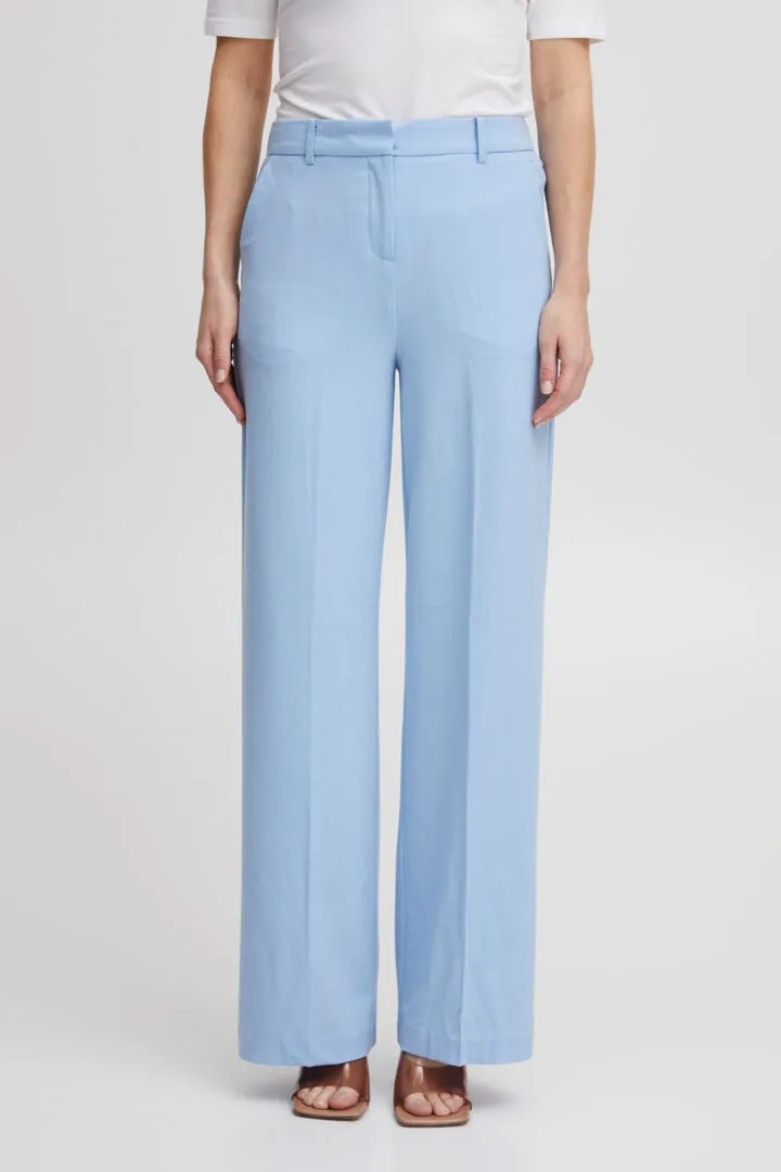 Byoung Bydanta Wide Leg Pants Bluebell