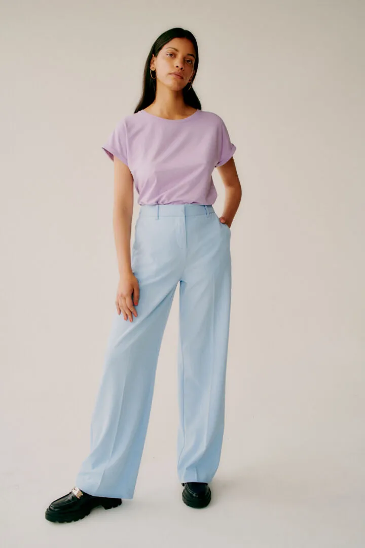 Byoung Bydanta Wide Leg Pants Bluebell