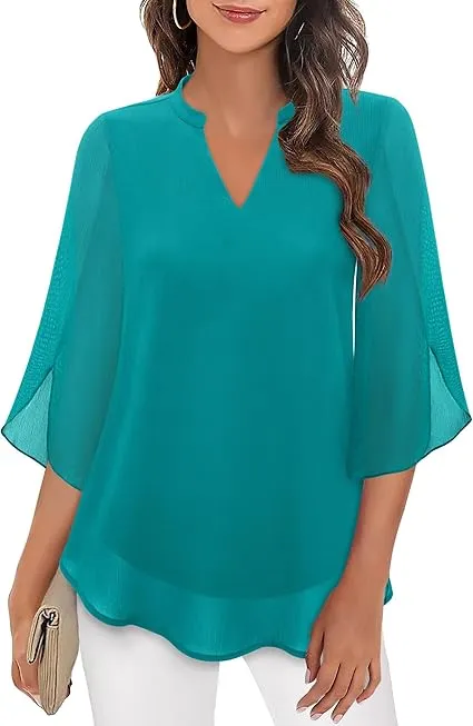 CELESTE™ - CHIC LAYERED BLOUSE