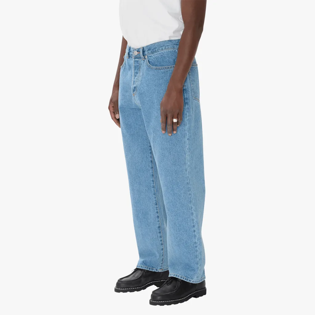 Classic baggy denim pants - Light indigo