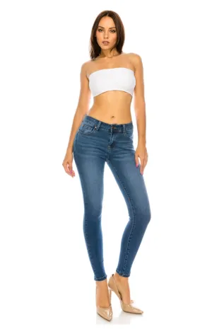 CLASSIC MID RISE ANKLE SKINNY JEANS BOTTOM WEAR on sale