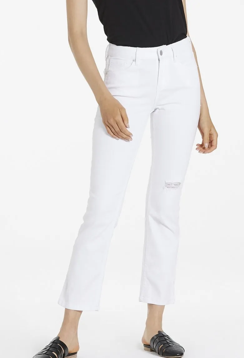 Dear John: Blaire Straight Leg Jeans in White White