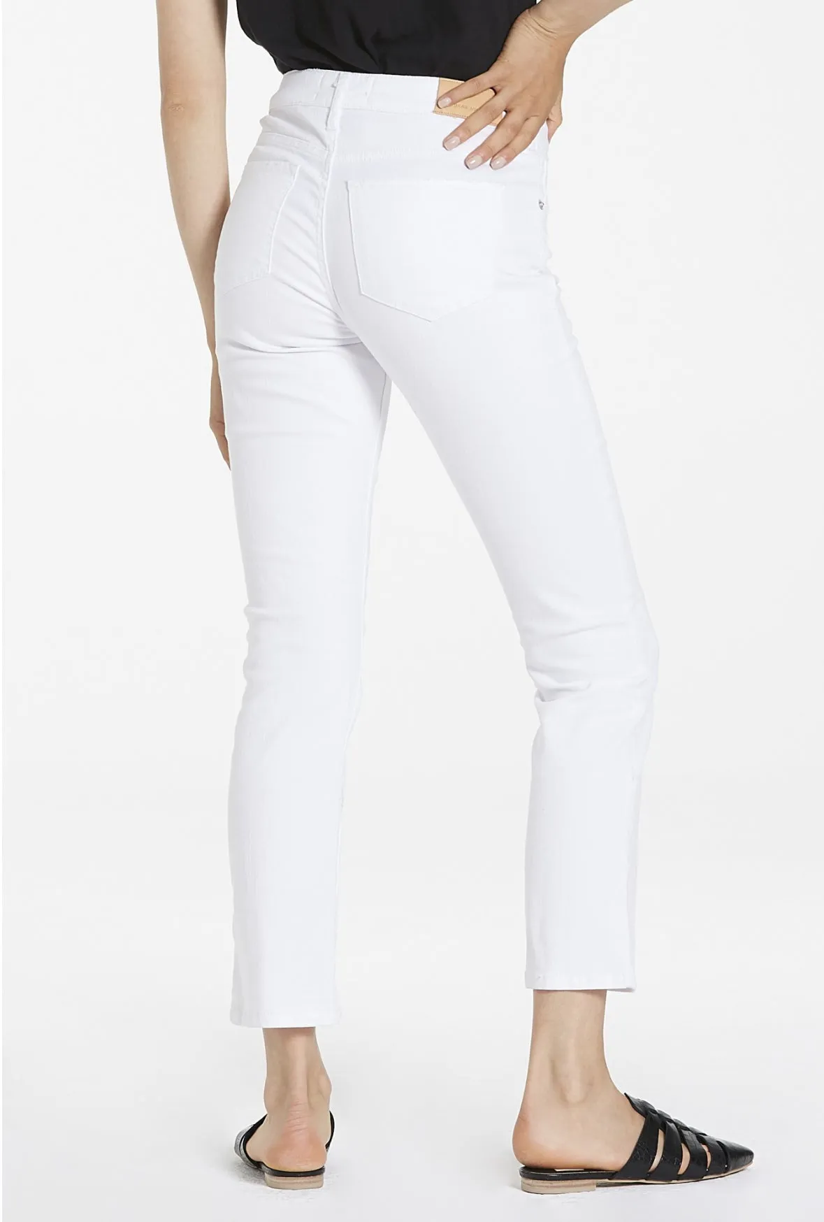 Dear John: Blaire Straight Leg Jeans in White White