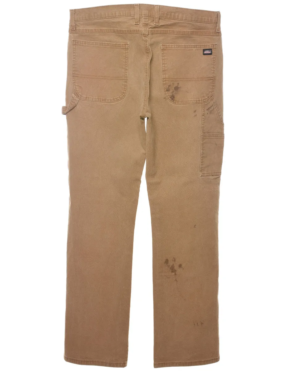 Dickies Light Brown Classic Workwear Jeans - W36 L34