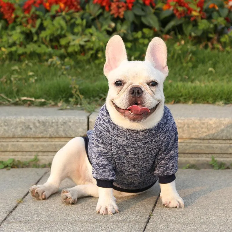 Dog Sweater Soft Thickening Warm Pup Dogs Shirt Winter Puppy Sweater