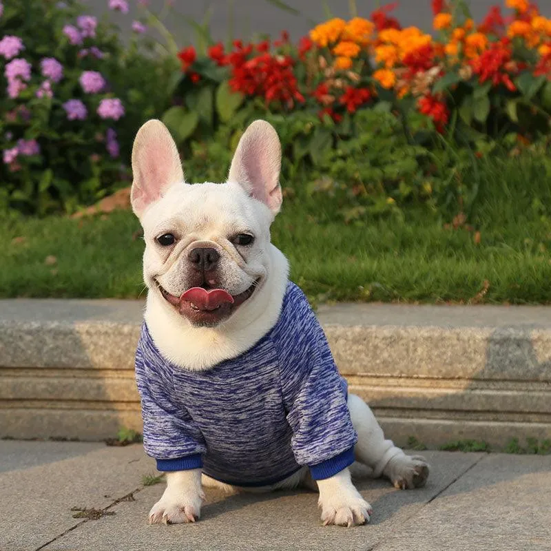 Dog Sweater Soft Thickening Warm Pup Dogs Shirt Winter Puppy Sweater