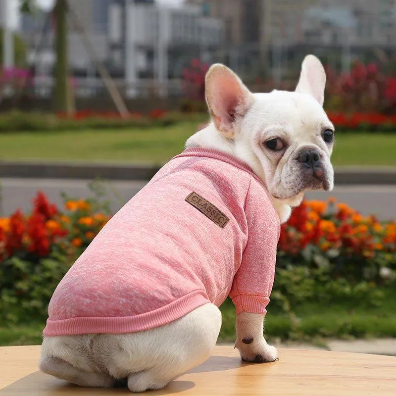 Dog Sweater Soft Thickening Warm Pup Dogs Shirt Winter Puppy Sweater