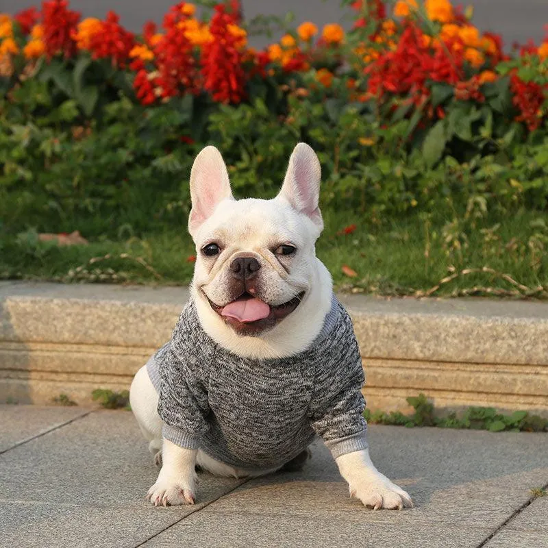 Dog Sweater Soft Thickening Warm Pup Dogs Shirt Winter Puppy Sweater