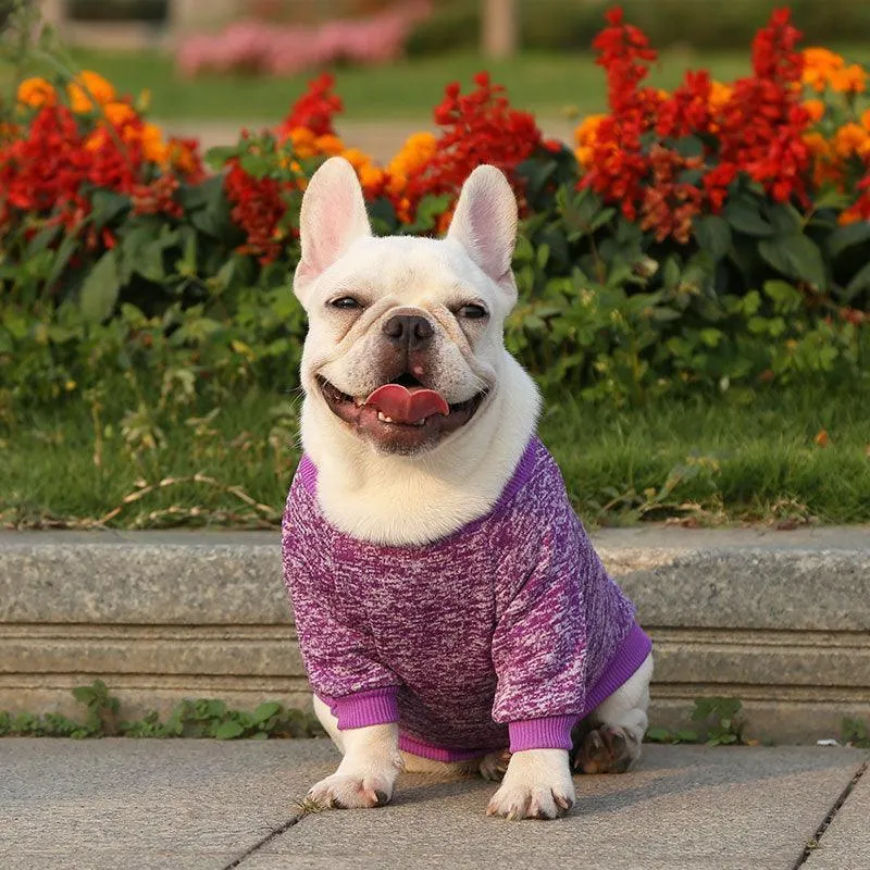 Dog Sweater Soft Thickening Warm Pup Dogs Shirt Winter Puppy Sweater