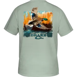 DRAKE WATERCOLOR MALLARD T-SHIRT