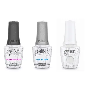 Gelish Combo - Base, Top & Izzy Wizzy Let's Get Busy