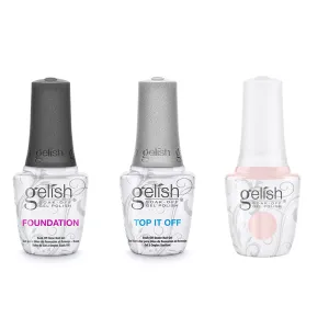 Gelish Combo - Base, Top & Sheer & Silk