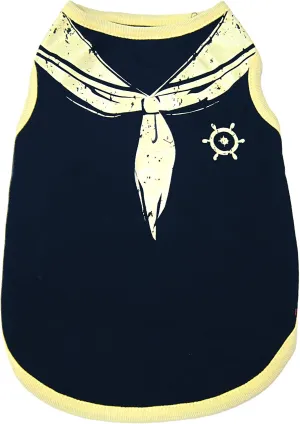 Happy Puppy Blue Sailor Tank Top