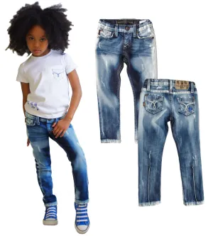 Kids Skinny Jean Unisex -  Milky Way