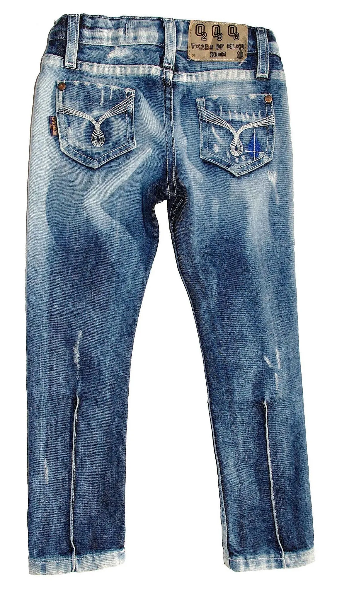 Kids Skinny Jean Unisex -  Milky Way