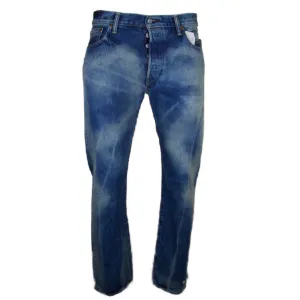 Levi's Men's Jeans 501 Original Classic Denim Cotton Casual Straight Leg Jeans
