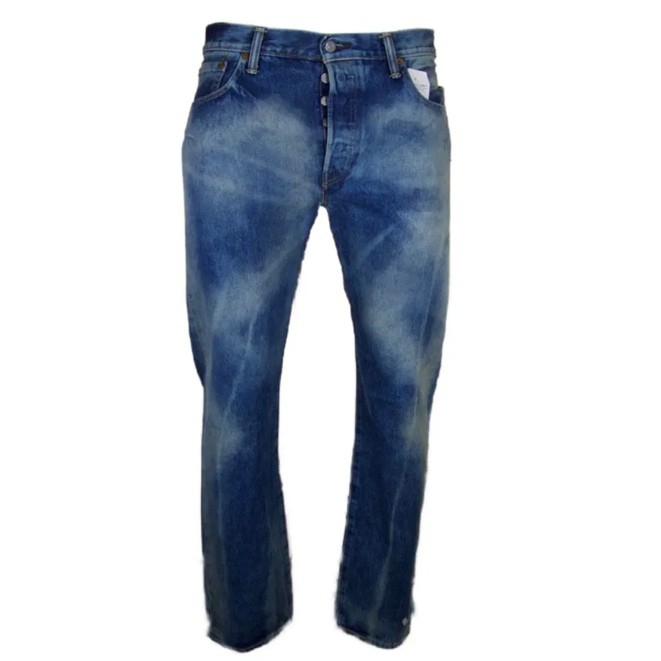 Levi's Men's Jeans 501 Original Classic Denim Cotton Casual Straight Leg Jeans