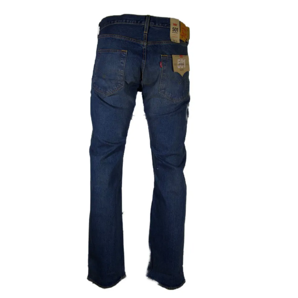 Levi's Men's Jeans 501 Original Classic Denim Cotton Casual Straight Leg Jeans
