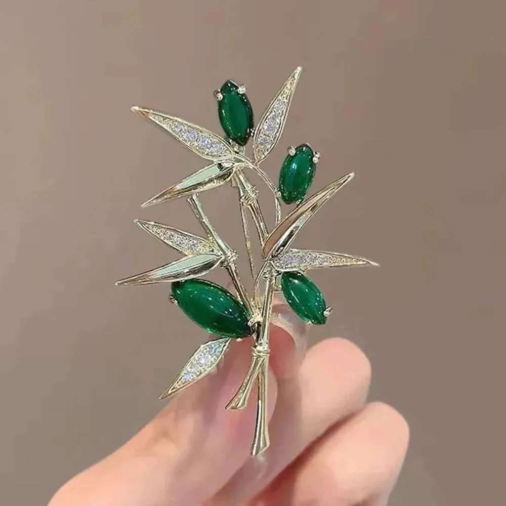 Mallow Leather Brooch Pin