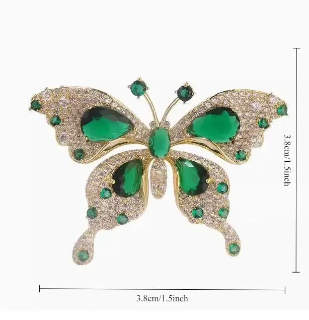 Mallow Leather Brooch Pin