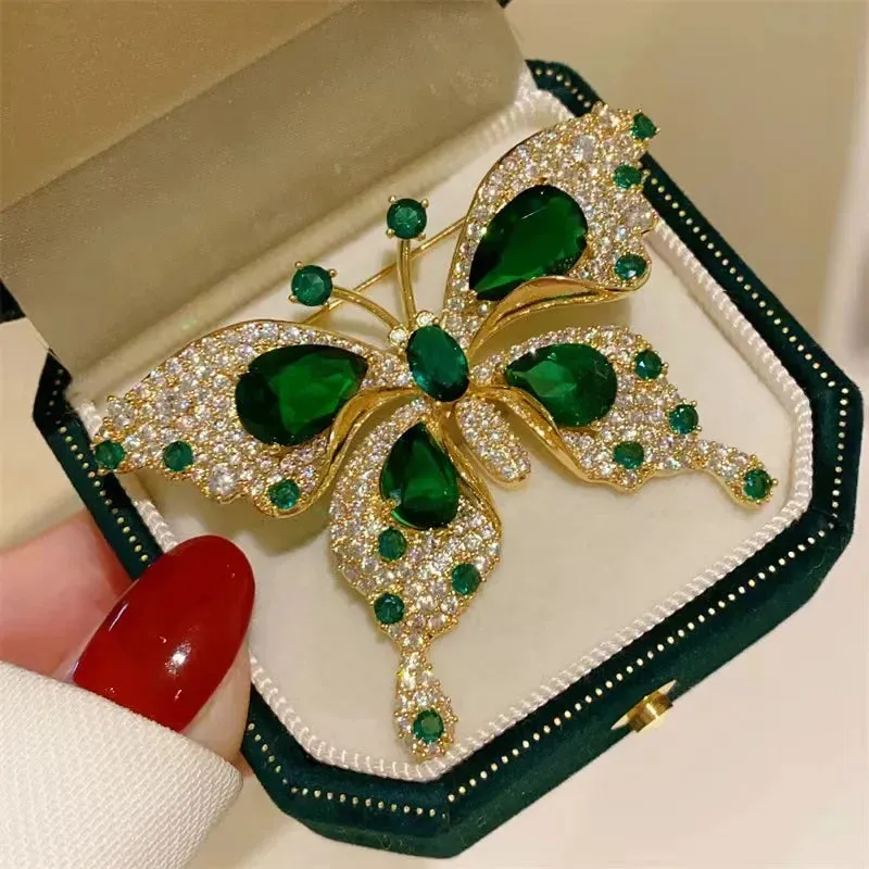 Mallow Leather Brooch Pin