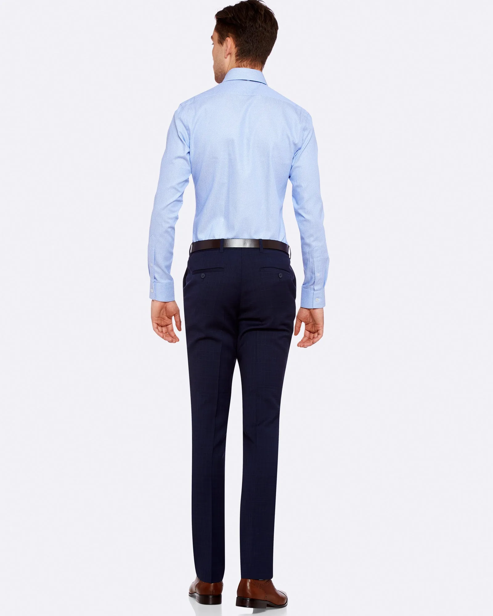 N.Hopkin Wool Streh Suit Trouserx