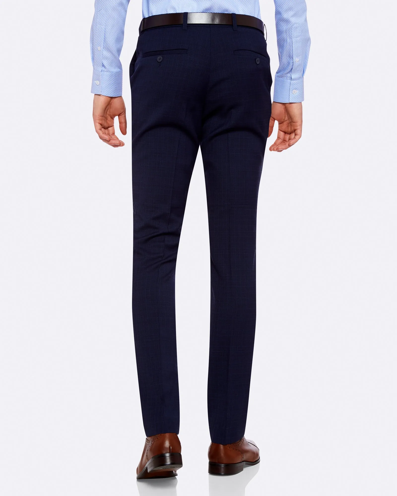 N.Hopkin Wool Streh Suit Trouserx