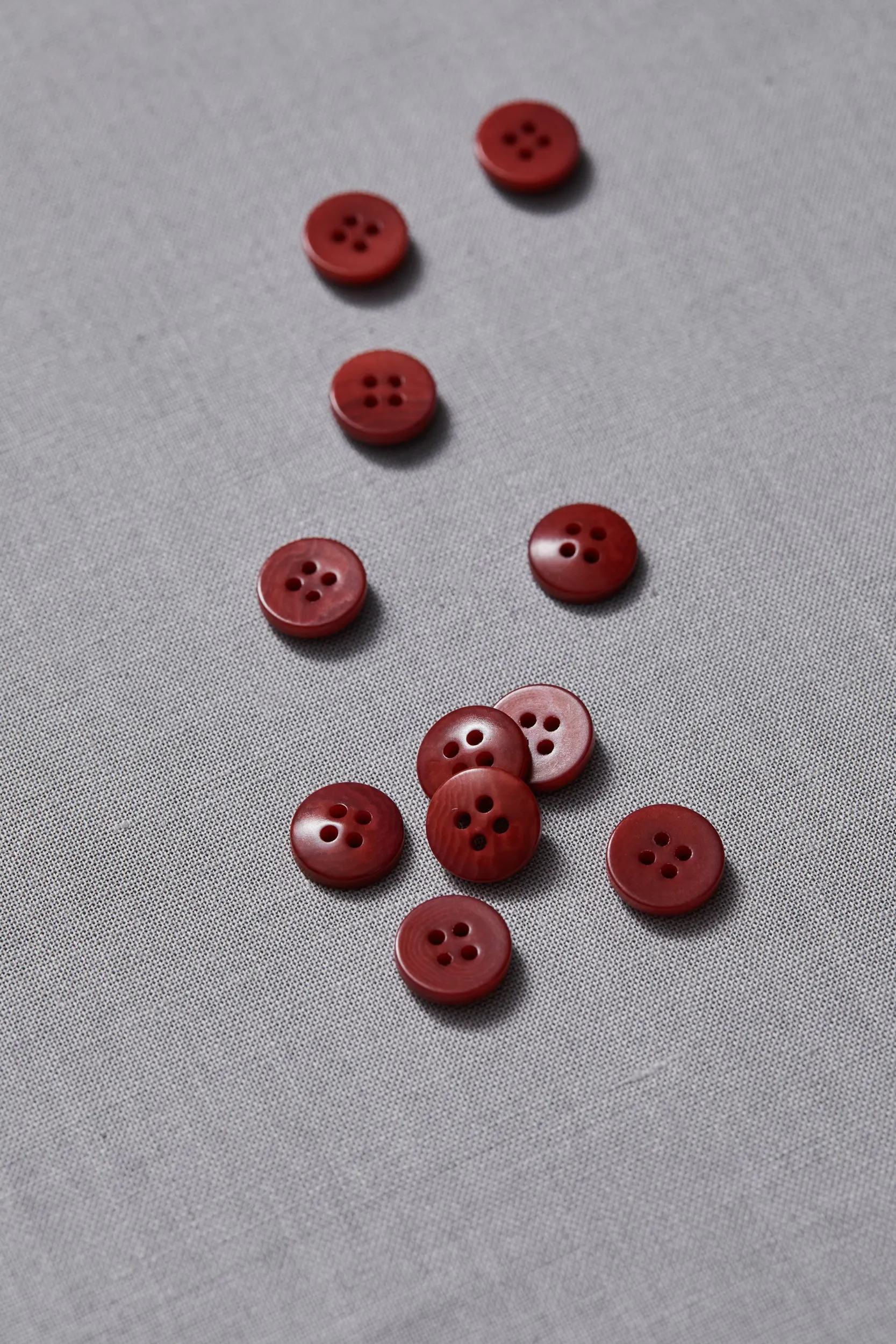 PLAIN 4 HOLE COROZO BUTTON | Cider 11mm