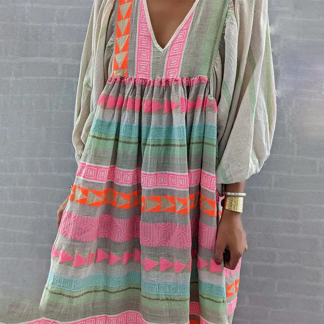 Sabrina - Relaxed Bohemian Dress