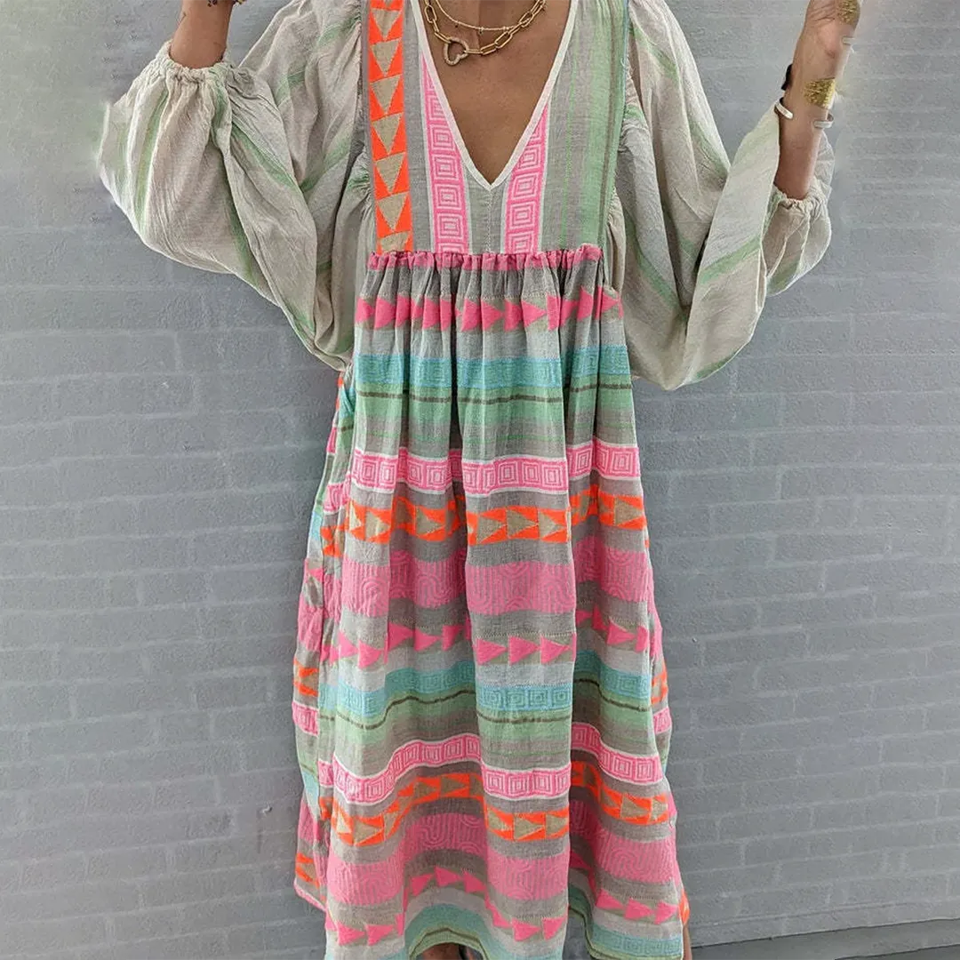 Sabrina - Relaxed Bohemian Dress