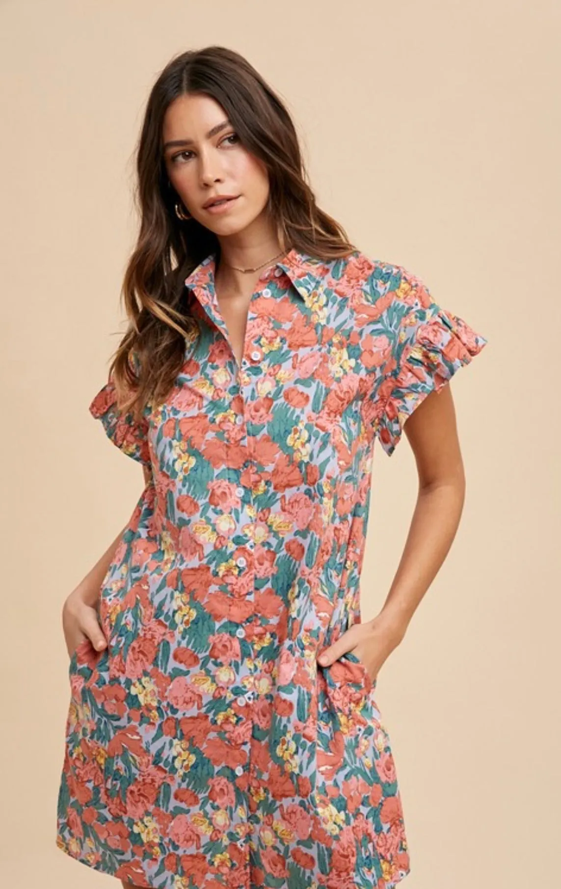 Saturday & Sneakers Shirt Dress