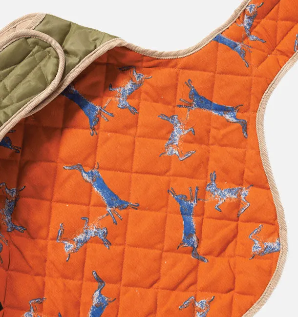 Showerproof Quilted Dog Coat Navy by Danish Design