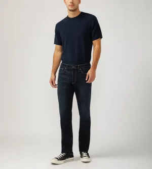 Silver Jeans Mens Indigo Allan Slim Fit Straight Leg Jeans