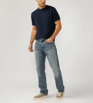Silver Jeans Mens Indigo Grayson Classic Fit Straight Leg Jeans