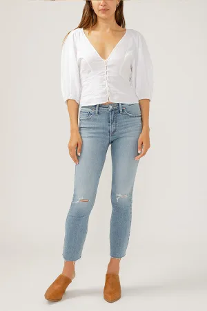 Silver Most Wanted Straight Leg Jeans